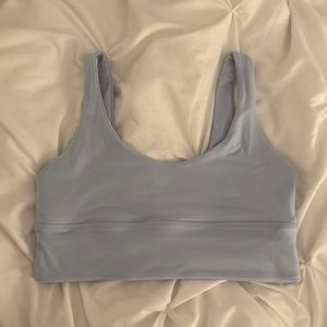 Light blue lululemon sports bra